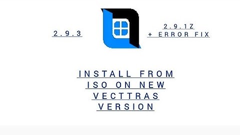 VECTRAS VM lastest version install rom from iso or pre installed virtual box image. NEW