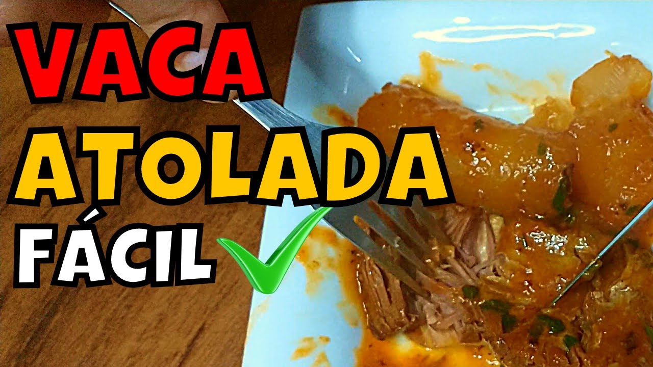 Muito Simples e Fácil! Como Fazer Vaca Atolada | Receita 045