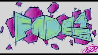 Graffiti Art : Sketchbook FREE Art App/Software JAN 2019 : fade45 screenshot 3