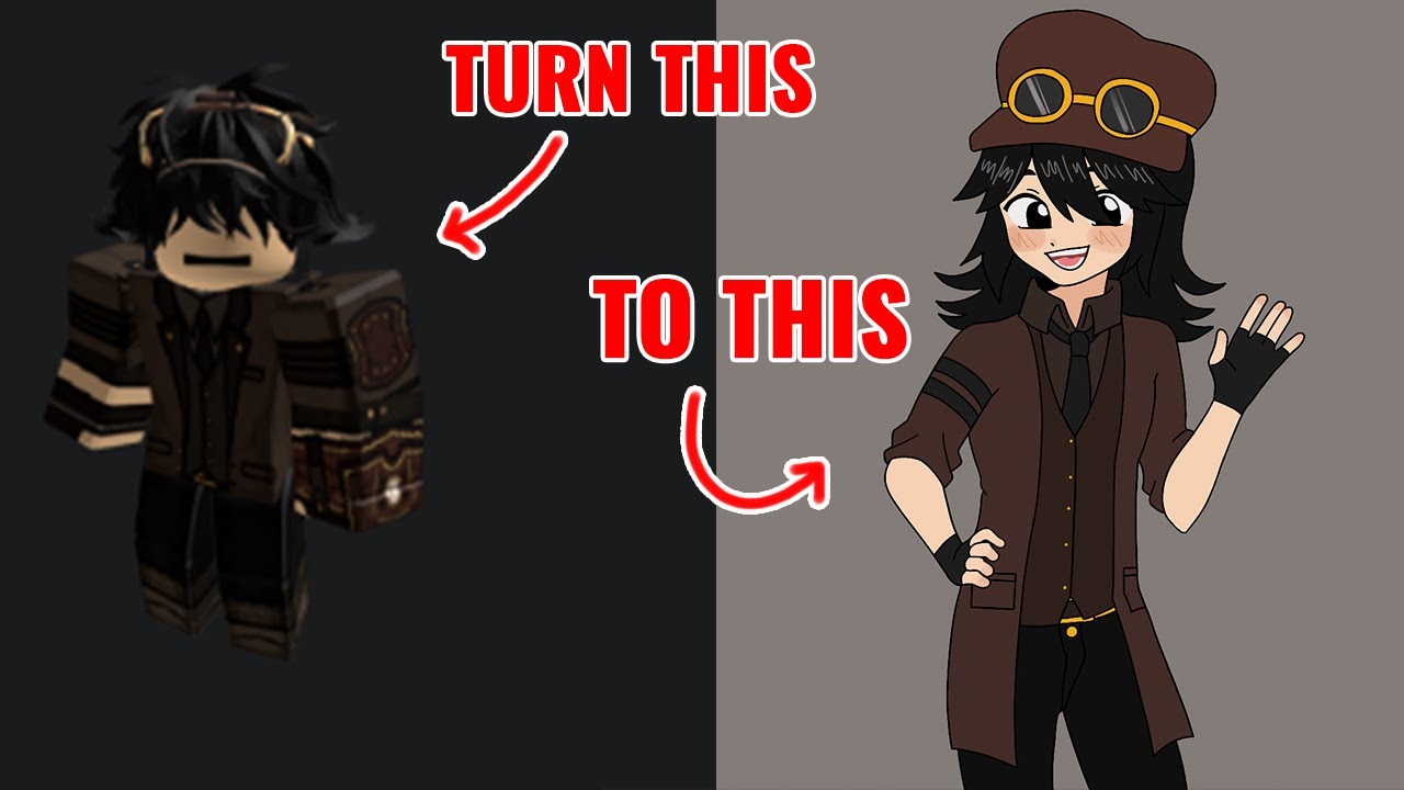 Create a drawing of your roblox avatar by Newest55