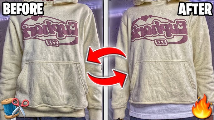 How to Quickly & Easily Crop a Hoodie in 4 Simple Steps