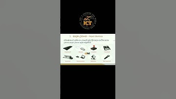 ආදාන උපාංග | Input Devices