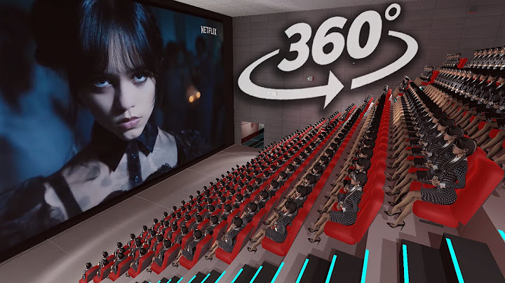 Wednesday Addams 360° - CINEMA HALL | VR/360° Experience