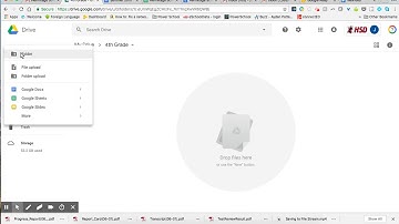 Drive   Creating Folders and Subfolders