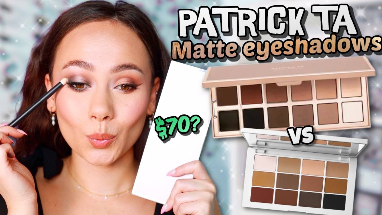 PATRICK TA MAJOR DIMENSION III MATTE EYESHADOW PALETTE!! too boring??