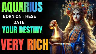 Aquarius, If You Are BORN on These DATES, You Are Destined for Genius and Prosperity
