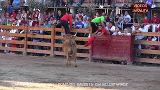 CAPARROSO  NAVARRA  PLAZA   DOMINGO 6 SEPTIEMBRE 2015  USTARROZ