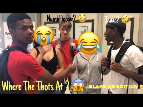 Where The Thots At ? 💀😱 Blake High School - YouTube