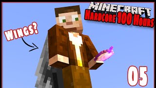 100 Hours In Hardcore Minecraft:  WILL I SURVIVE THIS???