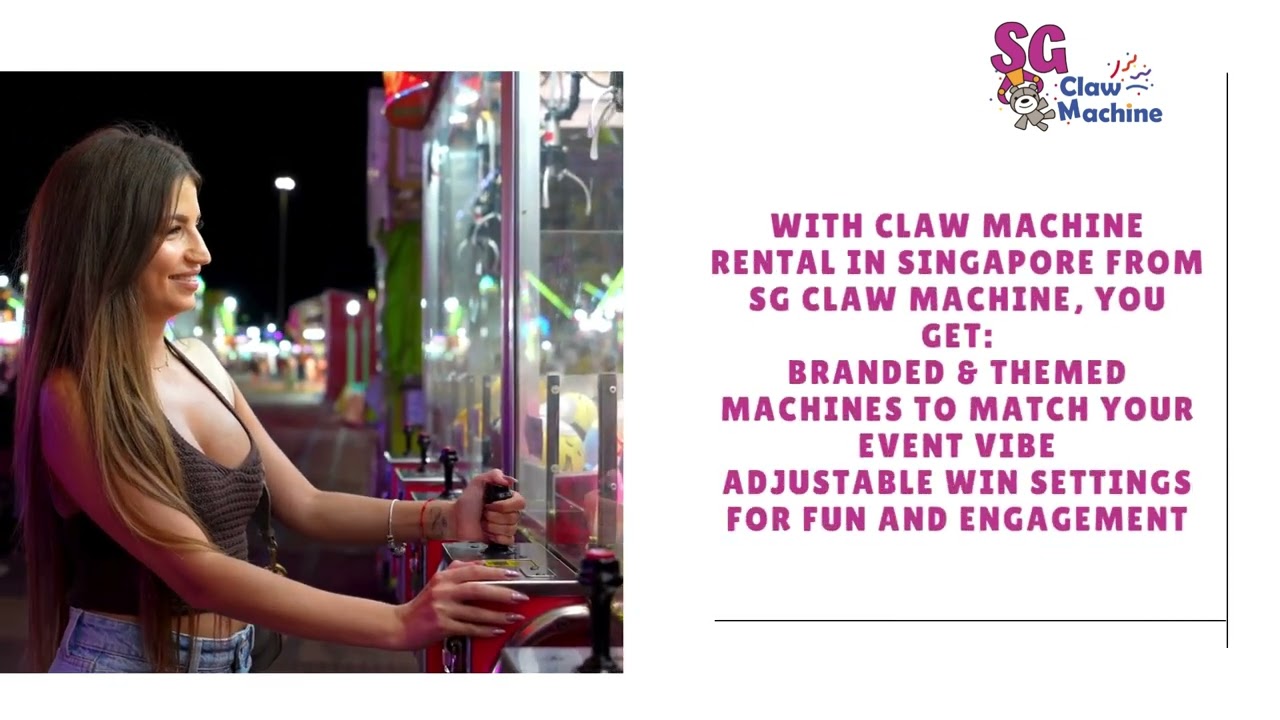 Singapore Claw Machine Rental | Fun Event Entertainment for Parties & Corporate Events