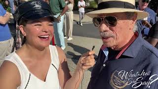 Interview with Actor Edward James Olmos at the 17th annual George Lopez Celebrity Golf Classic