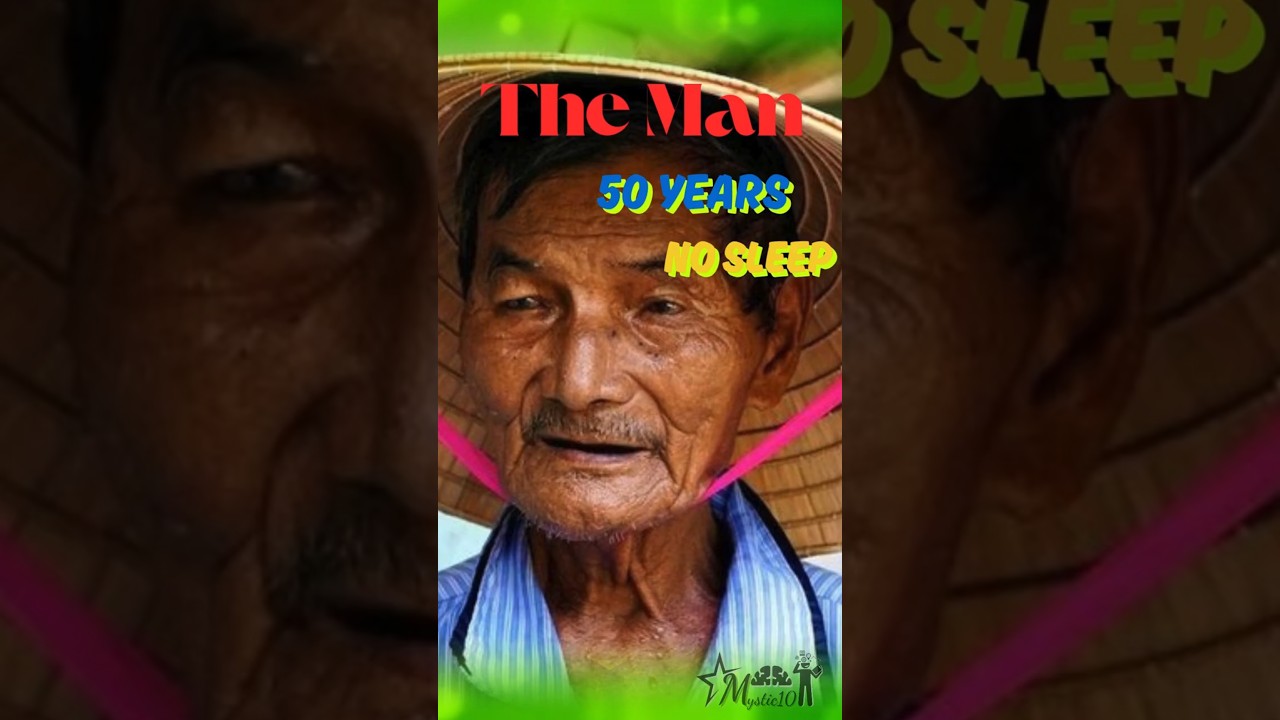 The Man Who Hasn't Slept for 50 Years – Superpower or Medical Mystery? 