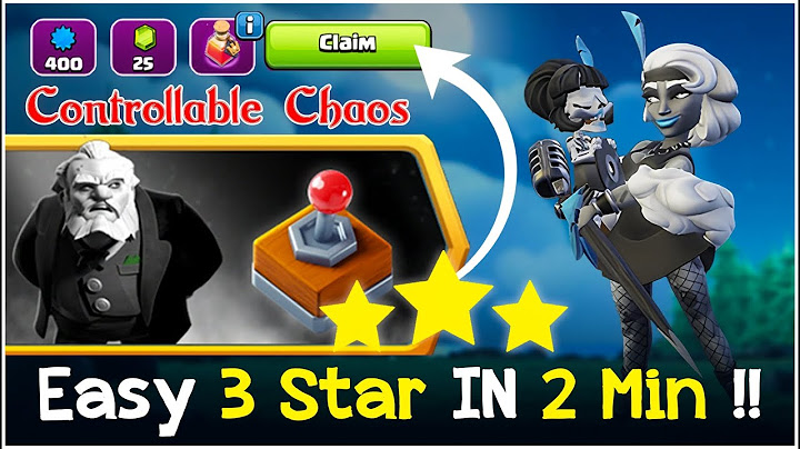 😱😍 Easy 3 Star🔥💫 Controllable chaos challange👌#clashofclans #easy3stars #dashgaming #trending