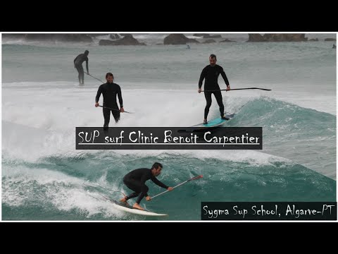 Sup Surf Clinic Sygma X Benoit Carpentier, western algarve, Portugal (March 2022)