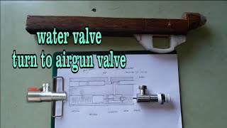 New Design Homemade Airgun Valvewater Valve To Airgun Valve