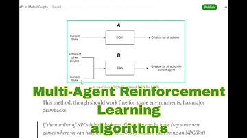Multi Agent Reinforcement Learning (MARL) Algorithms