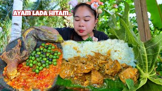AYAM LADA HITAM, AYAM GORENG KINGKONG,  LALAP DAUN KATES 🔥‼️