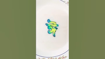 tissue paper magic drawing. Emoji color mixing.#drawing #trending #shorts #art #short