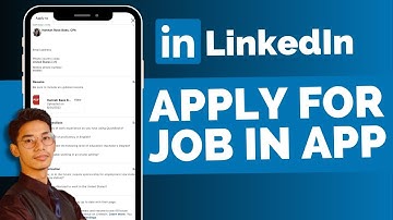 How To Apply For Job In LinkedIn App !