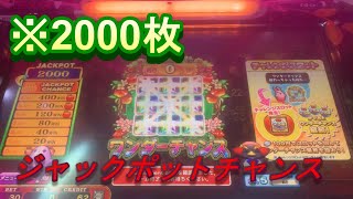 2500枚でアニマロッタ!激アツジャックポットチャンス!【メダルゲーム】