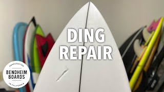 Surfboard Ding Repairs [PU Foam + Polyester Resin]