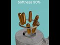 The Softness Meter: 0% - 100%! #games #3DAnimation #Satisfying #PhysicsSimulation #SoftBody #ASMR