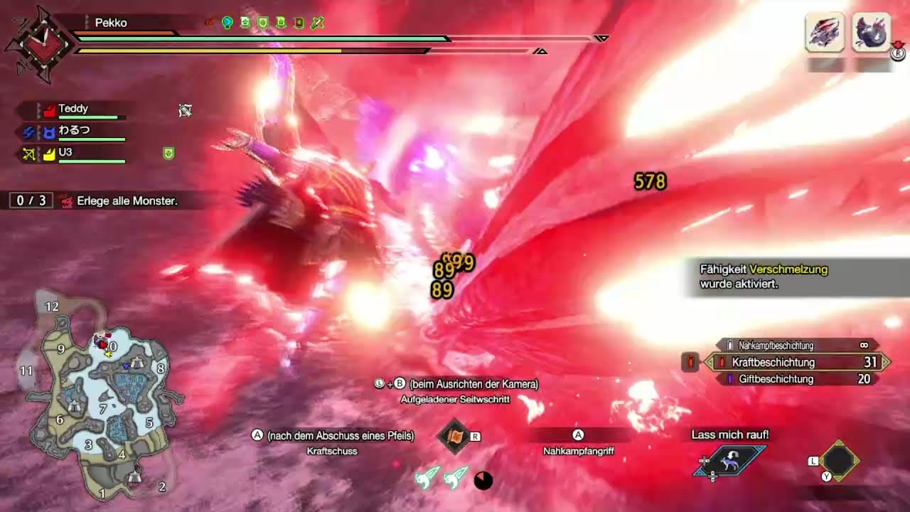 Valstrax Destroys Apex Mizutsune Mid Hunt - Monster Hunter Rise Sunbreak TU3