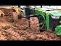 Quadruple Semi Truck Tug of War...Buried Tractor...Diesel Engine Teardown...and More