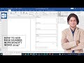 How to add page number in Microsoft word 2019? | microsoft word me page number kaise dale?