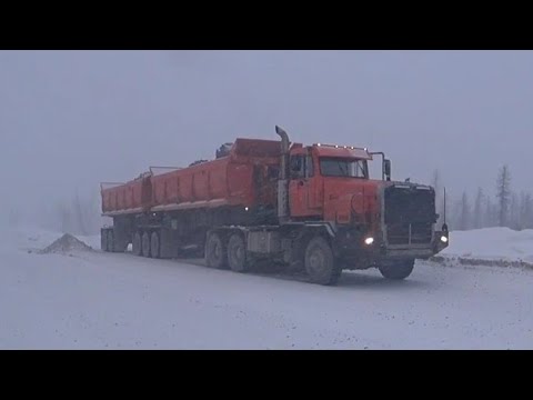 Видео: 6×6  Тонар 7502 Прилип в Якутии На Ровном месте!