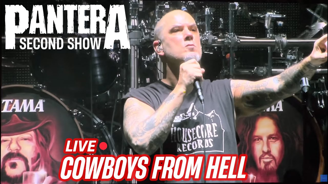 Pantera Cowboys From Hell Live