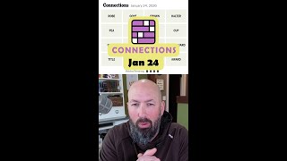 NYT Connections - Jan 24