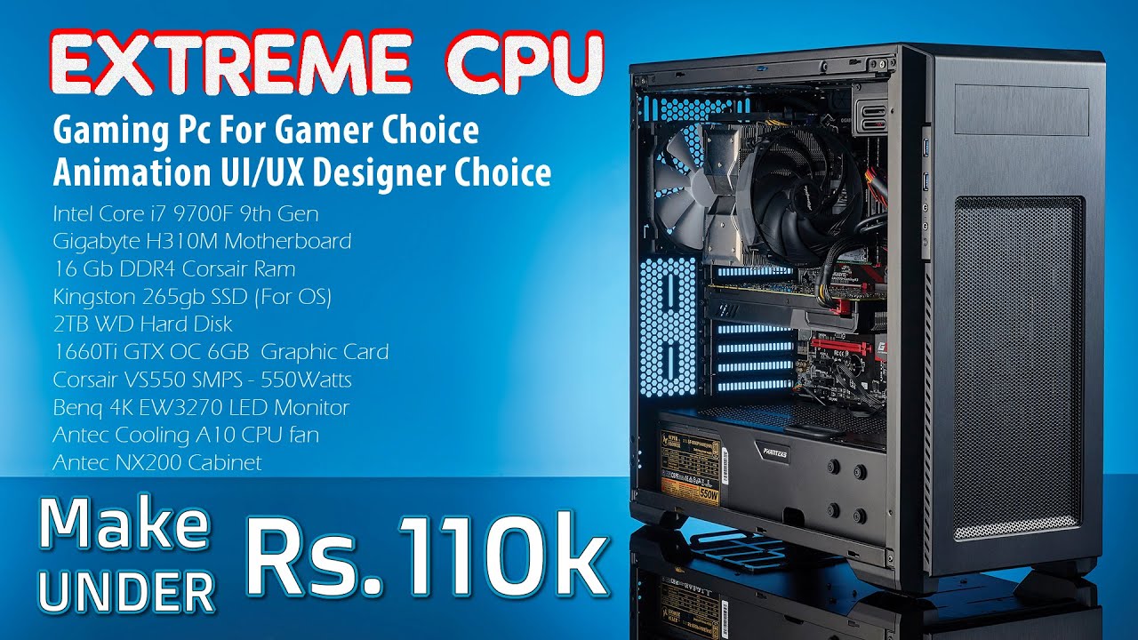 UNDER 110k PC Building 2020 | #Gaming #PC #Graphic #Designer or #