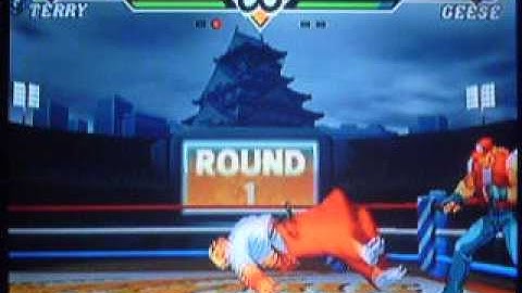 Capcom VS SNK 2 EO: Terry VS Geese