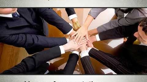 Working Collaboration in the Team PowerPoint Template by PoweredTemplate.com