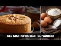 Cum obtii un blat cu vanilie foarte pufos, fara esec 🎂
