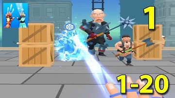 Ice Man 3D - Gameplay All Levels 1- 20 Max Level (Android, iOS) Solution  Part 1
