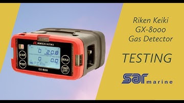 GX-8000 Marine Gas Monitor | Portable Multi Gas Detector | RKI Instruments | Sar Marine