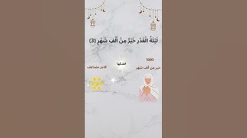 سورة القدرمن دون تكرار للأطفال | Surah Al Qadr for kids