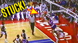 Celebrity Tom Chambers Crushes HUGE Dunk on Bill Laimbeer – Rim Gets Stuck! Profile