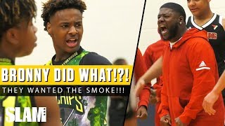 Bronny James HEATED BATTLE with Trae Young's Team?! 😤