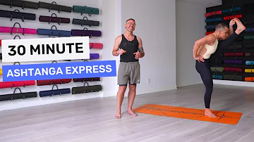 30 Minute Yoga | Ashtanga Express Class | David and Jelena Yoga