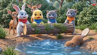 Download lagu 🐰🐤Roro, Dodo & Kiki:🐾 Animal Friends Save the Stream!💧