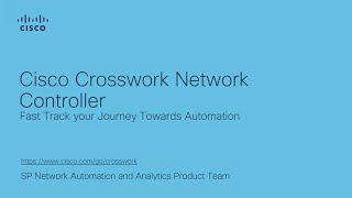 Cisco Crosswork Network Controller