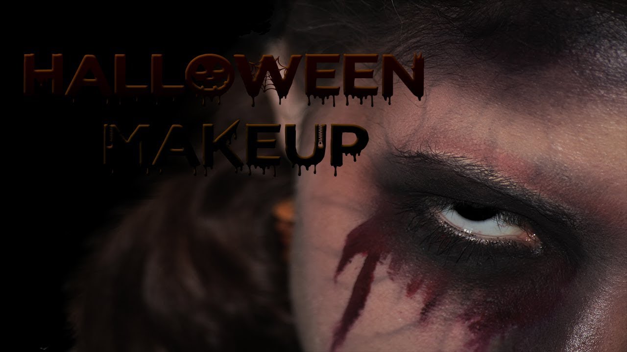 Halloween makeup tutorial - THE POSSESSED GIRL (easy) - YouTube