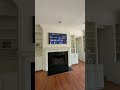 Final Product 65” TCL NXTVISION A300W Above Fireplace TV Installation