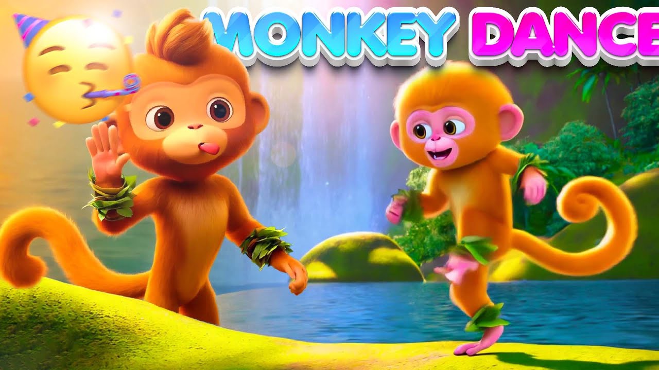 Monkey Dance Song | बंदर माँ गीत | Bandar Mama | #ChuChuTV Hindi Rhymes ...