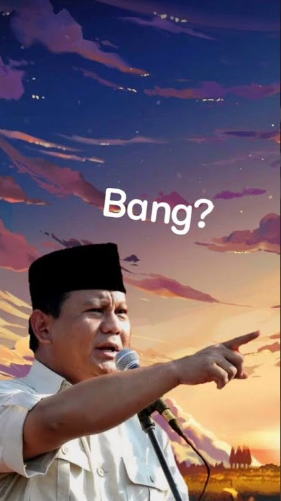 Meme bang lari bang ada meteor (pak joko version)