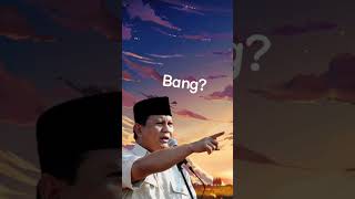 Meme bang lari bang ada meteor (pak joko version)