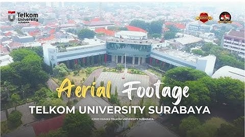 Aerial (Drone) Footage Telkom University Surabaya